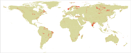 Global Ophiolite Localities